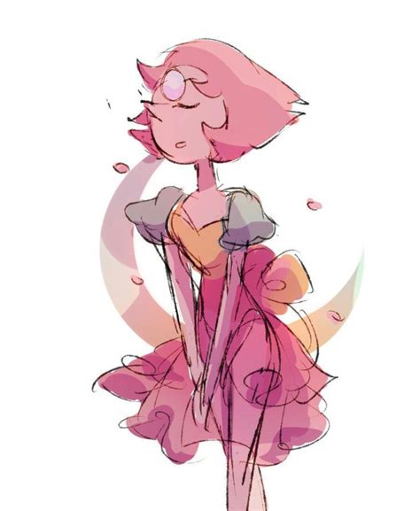 Stunning Fan Art of Pearl and the Crystal Gems