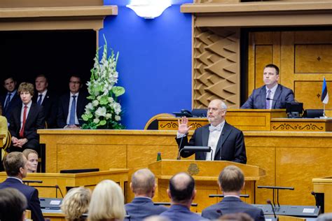 When a scientist becomes a president — Estonia