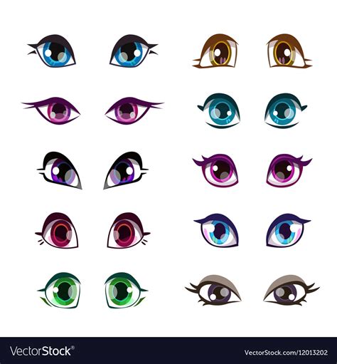 Cartoon Girl Eyes