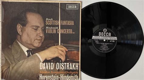 Lot 1086 - DAVID OISTRAKH/ HORENSTEIN - BRUCH: