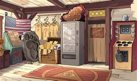 Proof Grunkle has only been working in the basement recently? : r/gravityfalls