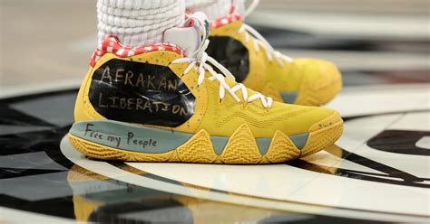 Kyrie Irving Writes Liberation & Freedom on Nike Shoes - Sports ...