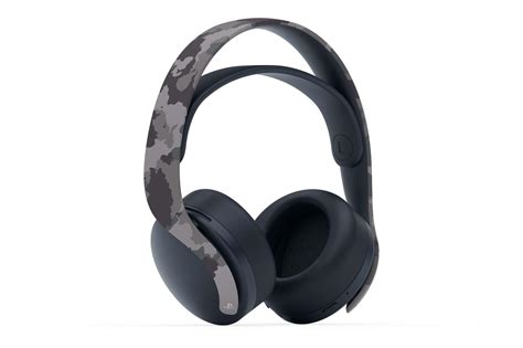 Sony PULSE 3D Wireless Headset Gray Camouflage for PlayStation 4 and ...