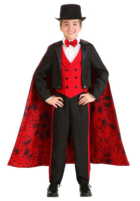 Boy's Deluxe Magician Costume - Walmart.com - Walmart.com