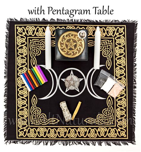 Deluxe Wiccan Altar Supply Kit - Alternative Imagination