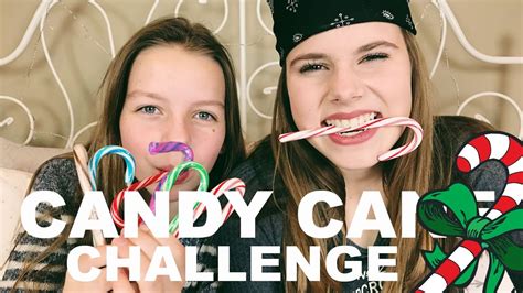 CANDY CANE CHALLENGE - YouTube