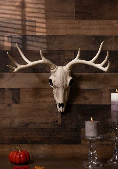 21 Inch Buck Skull Halloween Decoration | Animal Skulls