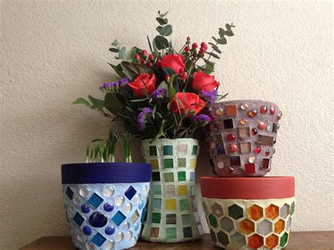 Mosaic terra cotta pot | Мозаика