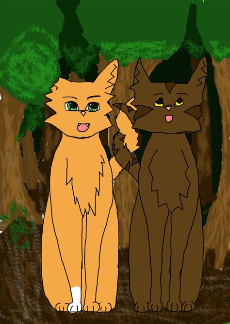 brambleclaw x squirrelflight by barbarette on deviantART