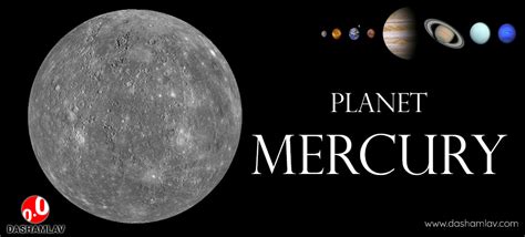 Planet Mercury: Interesting Facts about the Smallest Planet and Closest ...