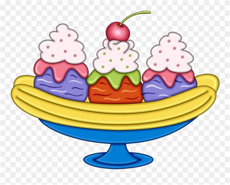 Ch - B * * - Transparent Banana Split Clipart - Png Download (#278278) - PinClipart