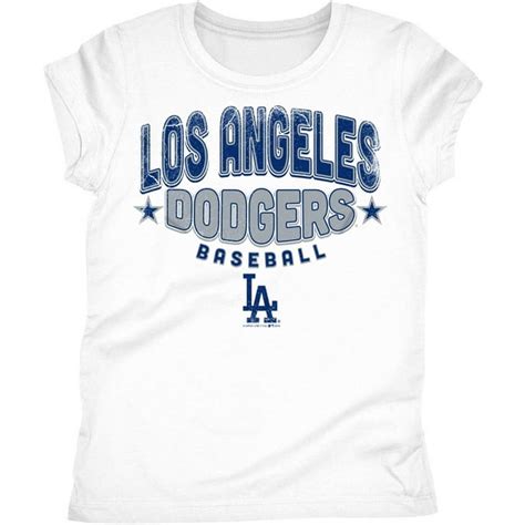 Los Angeles Dodgers Girls Short Sleeve Graphic Tee - Walmart.com