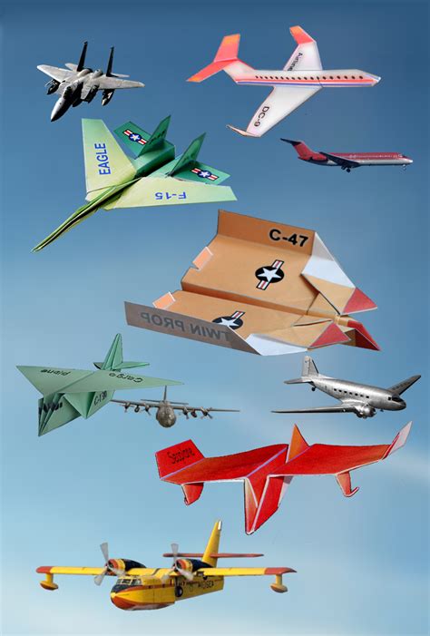 Amazing Paper Airplanes:Folding Instructions