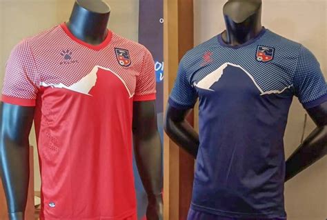 Mount Everest Inspired - Kelme Nepal 2019 Home & Away Kits + New Logo Released - Footy Headlines