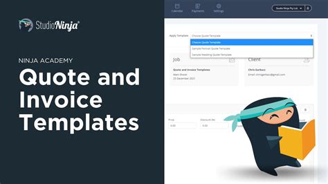 Quote & Invoice Templates - Studio Ninja