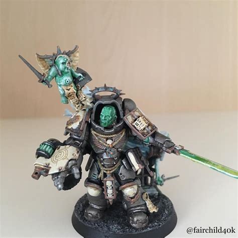 Kitbashed my own Captain in Gravis Armor since GW doesn't sell him seperatly : r/Warhammer