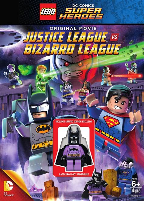 LEGO DC Comics Super Heroes: Justice League vs. Bizarro League (2015) DVDRip Español Latino ...