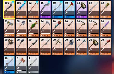 Fortnite added the STW consumables to creative mode why not add the weapons, these would be so ...