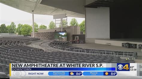 New amphitheater at White River State Park - YouTube