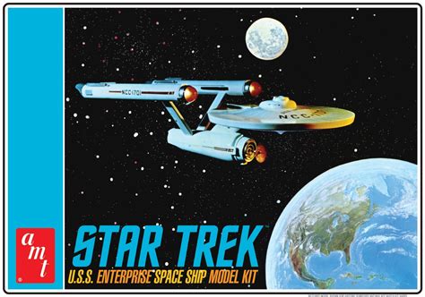 AMT 1/650 Star Trek Classic U.S.S. Enterprise Plastic Model Kit