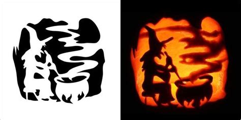 Pin by Abby Quinn on Halloween | Witch pumpkin stencil, Pumpkin carving, Pumpkin carvings stencils