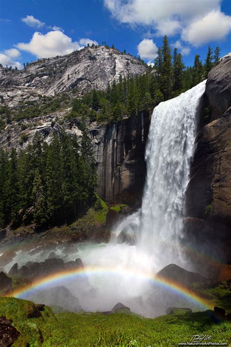 Nature Fine Art Photos | Vernal Falls Rainbow