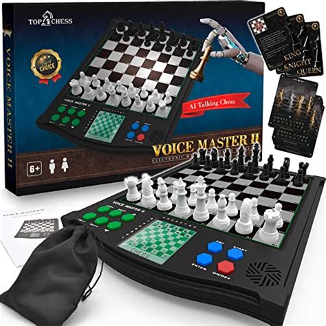 TOP 1 CHESS Classic Voice Master Electronic Chess Set - Smart ...