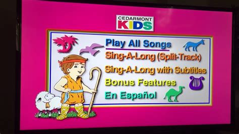 Cedarmont Kids - Preschool Songs DVD Menu Walkthrough - YouTube