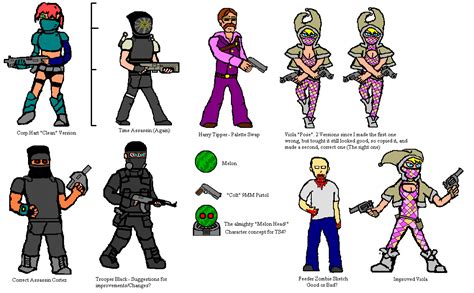 Timesplitters Characters 2 by Mutant1988 on DeviantArt