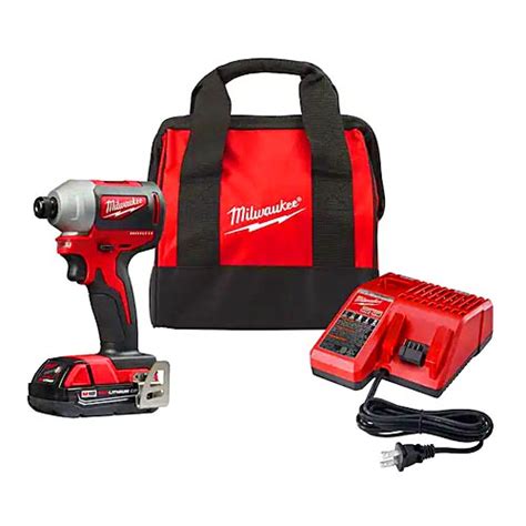 Milwaukee M18 1/4 in. Brushless Cordless Impact Driver Kit - Atlas ...