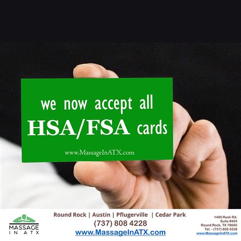 We Now Accept All HSA / FSA Cards