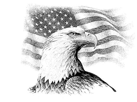 American Flag Pencil Drawing at GetDrawings | Free download