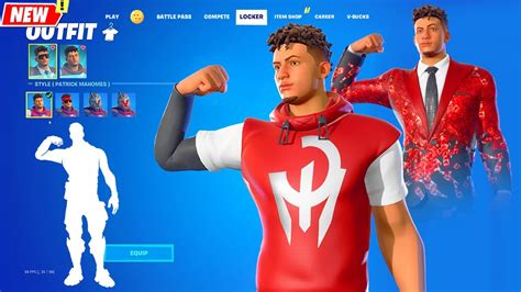 Fortnite PATRICK MAHOMES Skin Leaked シ - YouTube