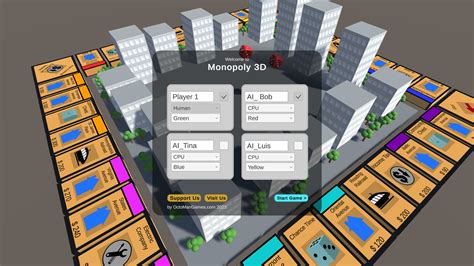 Monopoly 3D Unity Game Pack - OctoMan Games