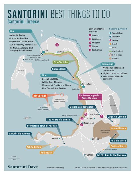 Santorini Maps – Updated for 2020