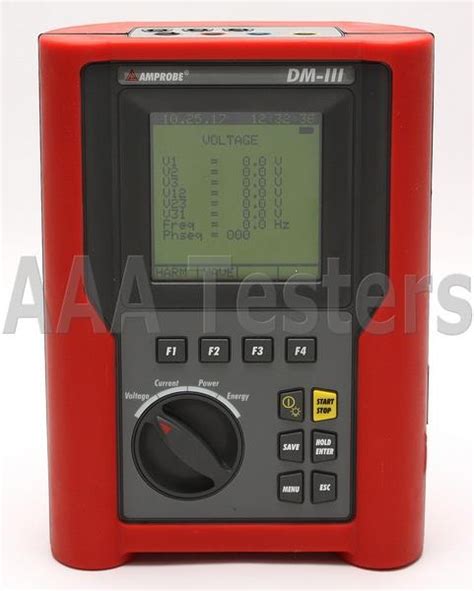 Amprobe DM-III Three Phase Power Quality Recorder DMIII | eBay