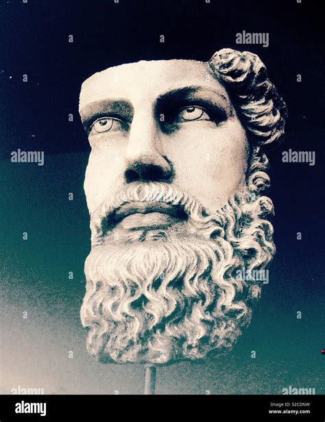 Bust of Socrates seen in shop window Stock Photo - Alamy