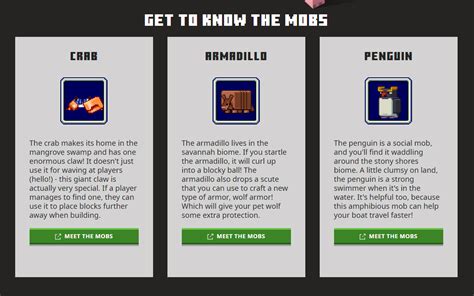 Cast Your 2023 'Minecraft' Mob Vote This Week—Crab, Armadillo, and Penguin Details - XboxEra