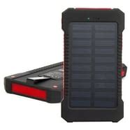 50000mAh Dual-USB Waterproof Solar Power Bank Battery Charger for Cell ...