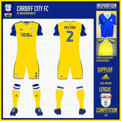 Cardiff City Away Kit