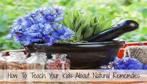 How to Teach Your Kids About Natural Remedies