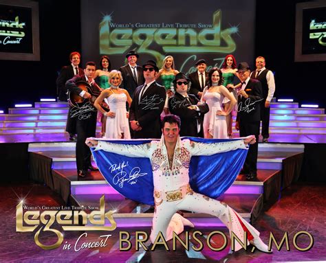 Legends in Concert - Branson Travel Group