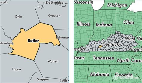 28 Map Of Butler County Maps Online For You - CountiesMap.com