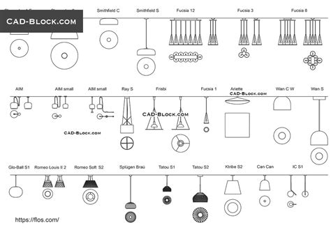 Ceiling Light Fixture DWG, free AutoCAD Blocks download