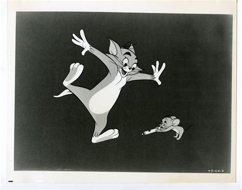 Tom & Jerry-Hanna-Barbera-Animation-8x10-B&W-Still-VG: Photograph | DTA ...