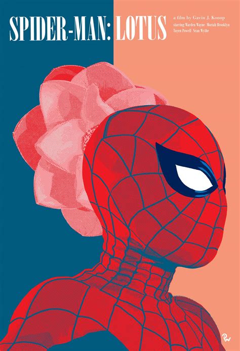 Spider-Man Lotus poster | Spiderman, Marvel spiderman, Spiderman 2002