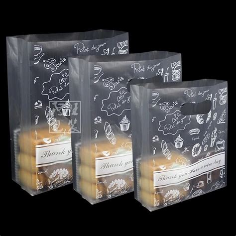 Wholesale 500Pcs/Lot Portable Clear Plastic Bags Toast Bread Cake Storage Bag Baking Food ...