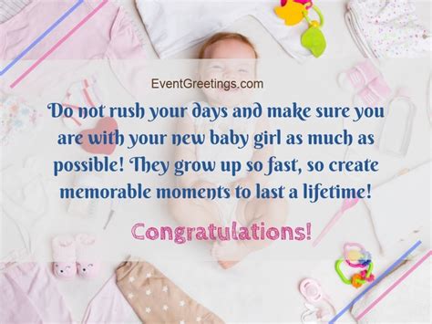 New Baby Girl Wishes, Quotes And Congratulation Messages