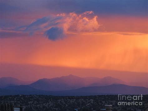 Santa Fe Sunset Photograph by Diana Rajala - Fine Art America