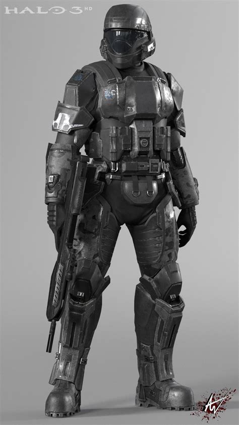 ArtStation - Halo 3 ODST (HD), Abimael Salazar | Halo armor, Halo cosplay, Halo game